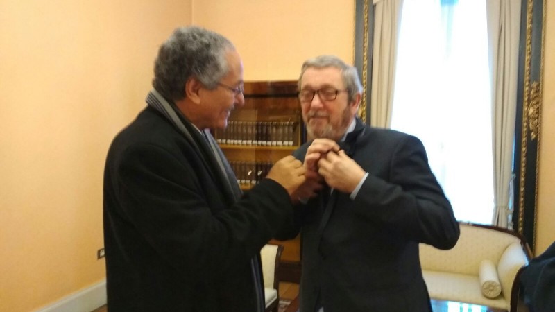 Visista del Ministro Saharaui de Cooperación