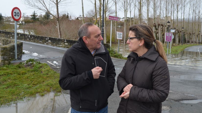 Ramiro González plantea utilizar la prórroga presupuestaria para buscar solución a las inundaciones recurrentes en Iruña de Oca