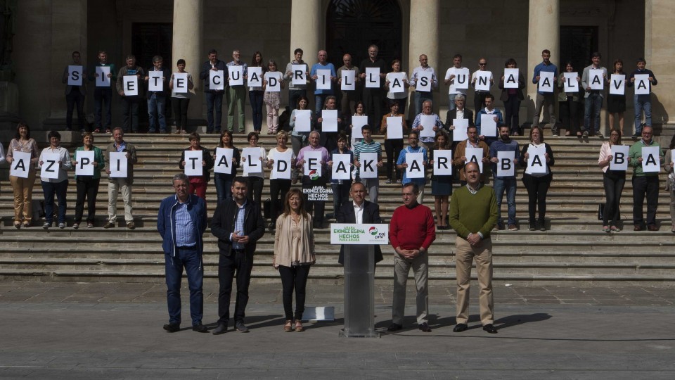 20150514 Ramiro González plantea la necesidad de repensar e impulsar el papel del territorio en las Juntas Generales