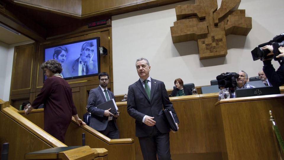 Acto de homenaje a Fernando Buesa y Enrique Casas