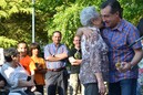 Andoni Ortuzar y Xabier Agirre en el Aniversario del Batzoki de Abendaño