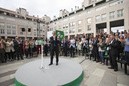 Acto en Vitoria-Gasteiz. Iñigo Urkullu, Mikel Legarda, Gorka Urtaran (13-06-2016)