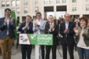 Acto en Vitoria-Gasteiz. Iñigo Urkullu, Mikel Legarda, Gorka Urtaran (13-06-2016)