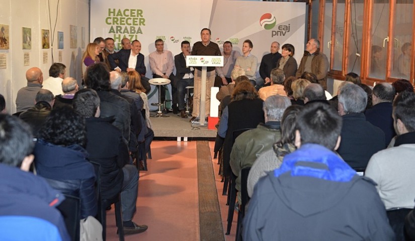 Ramiro González en la presentación de las candidaturas municipales en la cuadrilla de Añana (2) Ramiro González en la presentación de las candidaturas municipales en la cuadrilla de Añana (2)