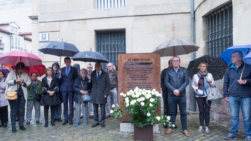 Homenaje a las víctimas del franquismo en Álava