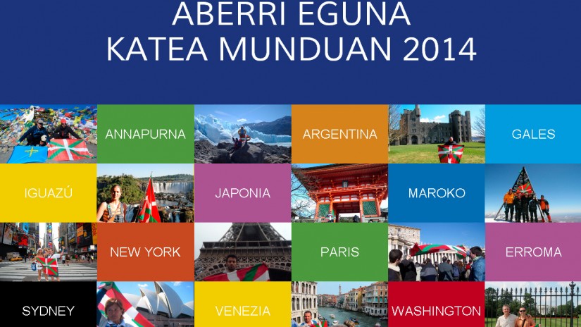 EAJ-PNV invita a los vascos del mundo a fotografiarse con la Ikurriña para celebrar el Aberri Eguna EAJ-PNV invita a los vascos del mundo a fotografiarse con la Ikurriña para celebrar el Aberri Eguna