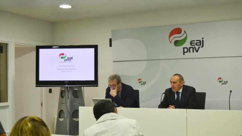 “No vemos una voluntad real en el Partido Popular de alcanzar un acuerdo presupuestario para Araba” Ramiro González, portavoz de EAJ-PNV “No vemos una voluntad real en el Partido Popular de alcanzar un acuerdo presupuestario para Araba” Ramiro González, portavoz de EAJ-PNV