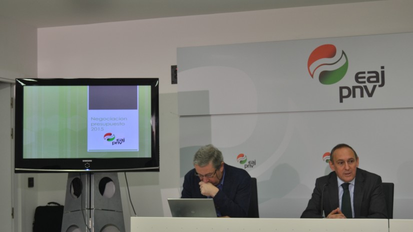 El Partido Popular sigue sin dar respuesta a las exigencias de EAJ-PNV para acordar el Presupuesto El Partido Popular sigue sin dar respuesta a las exigencias de EAJ-PNV para acordar el Presupuesto