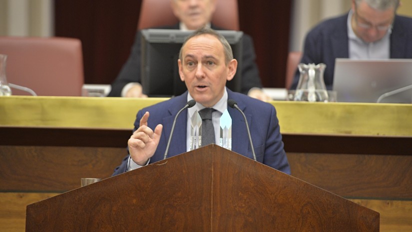 “Es evidente que el Partido Popular intenta jugar con la prórroga presupuestaria conforme a sus intereses, en perjuicio de Álava” “Es evidente que el Partido Popular intenta jugar con la prórroga presupuestaria conforme a sus intereses, en perjuicio de Álava”