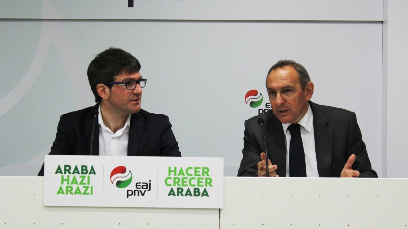 EAJ-PNV exige al PP que paralice la subida de la tarifa de basuras a las Cuadrillas y les dé tiempo para adaptarse a la nueva gestión EAJ-PNV exige al PP que paralice la subida de la tarifa de basuras a las Cuadrillas y les dé tiempo para adaptarse a la nueva gestión