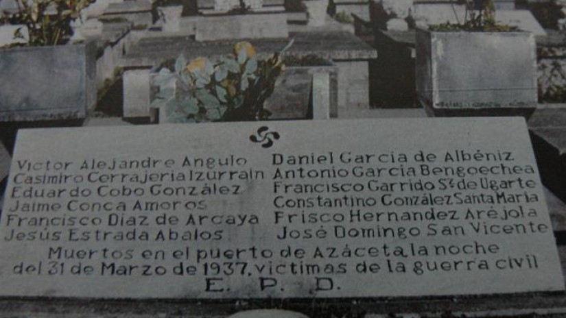 Homenaje a los 16 asesinados de Azazeta Homenaje a los 16 asesinados de Azazeta